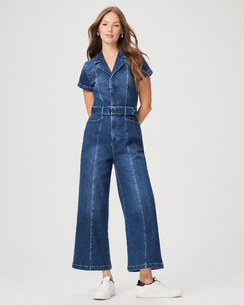 Anessa Shortsleeve Jumpsuit - Tavia